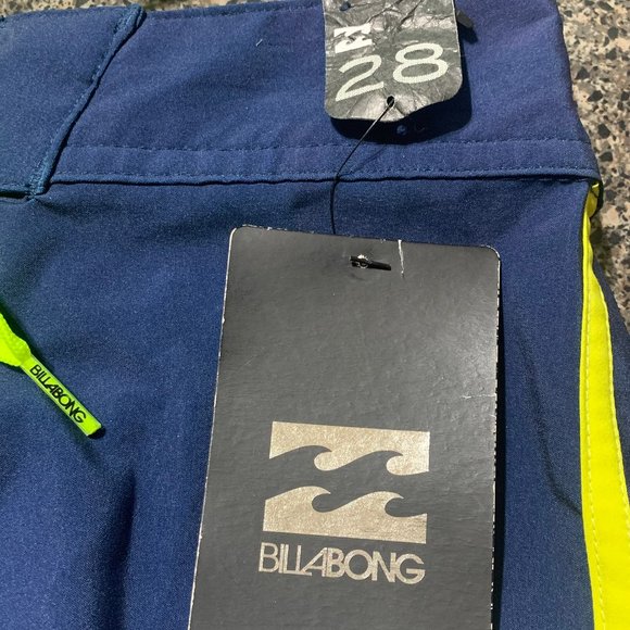 NWT BILLABONG Platinum PX2 Blue Swim Board Short 28/16 - Picture 6 of 9